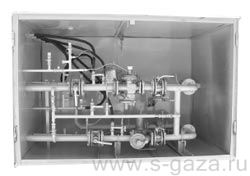 Газорегуляторные пункты шкафные с узлом учета газа ГРПШ-03БМ-04-2У1