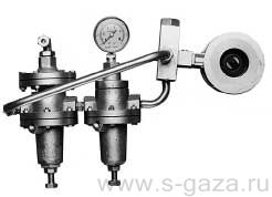 Регуляторы давления газа осевые с эластичным затвором GS-80A-AF